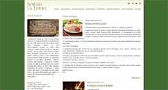 Desktop Screenshot of borgolatorre.com